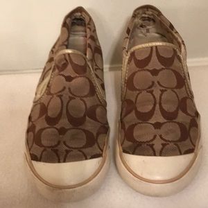 “You’re A Great Coach”Coach Beale slip on sneakers